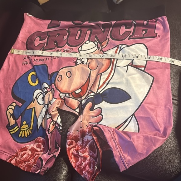 Quick-Dry Men's Novelty Boxer Brief Elastic Underwear Cartoon & Food Print Large - Picture 9 of 10